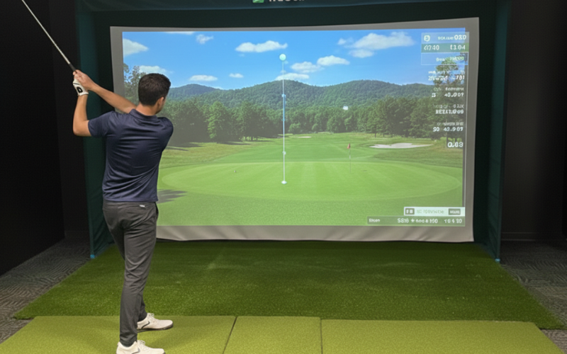 Golf simulator among three new amenities at The Standard luxury apartments in Wilmington